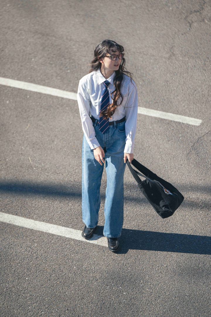 デニムとストライプのネクタイが合うって知ってる？【FUDGE FRIEND おしゃれさんの毎日コーディネート vol.535｜うさみ】