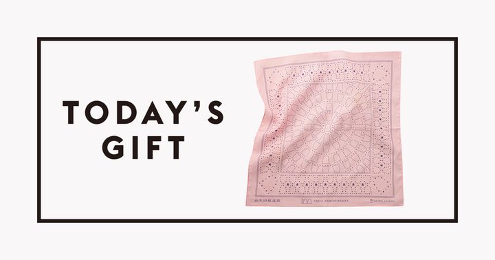 〈UNITED ARROWS〉×〈日本将棋連盟〉のバンダナ