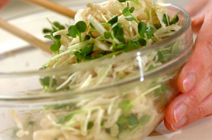 切干し大根のショウガサラダの作り方2