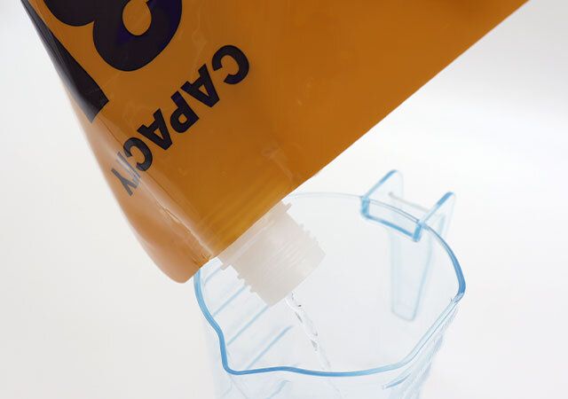 セリアのソフトウォータータンク3L 星座はコックなしのシンプル構造