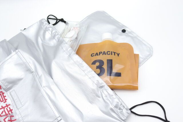 セリアのソフトウォータータンク3L 星座は防災グッズにおすすめ