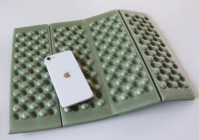 ダイソー サウナマット（グリーン）