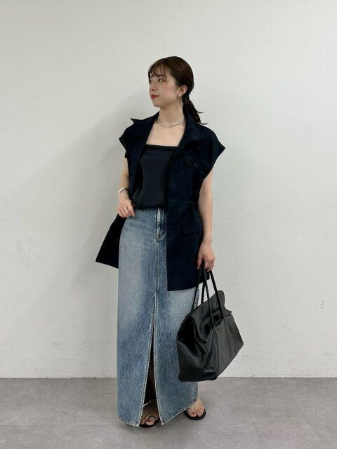 デニムスカートコーデ5
