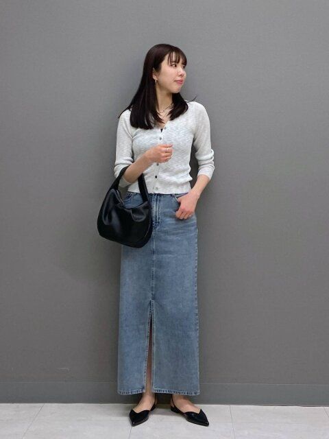 デニムスカートコーデ4