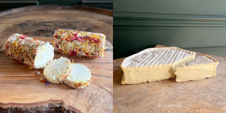 「ビュシェット・ミエル・エ・フルール」約100g2100円、「クレミュー・ダルジェンタル」約200g3400円