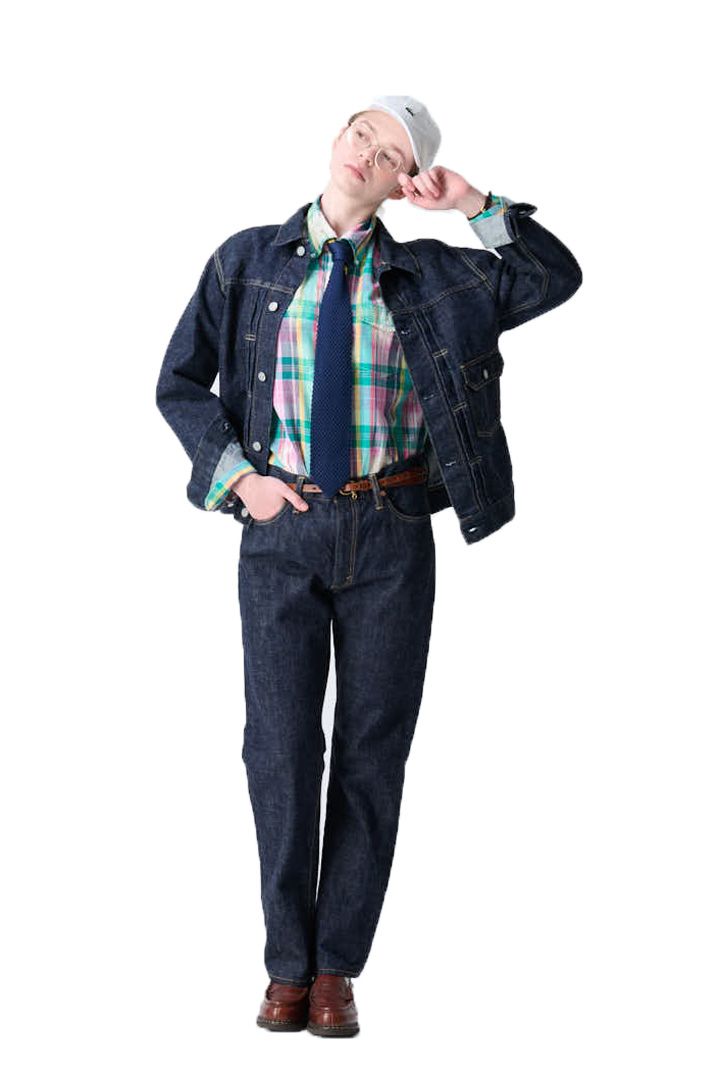 濃紺デニムパンツと何を合わせる？おすすめコーデ5選