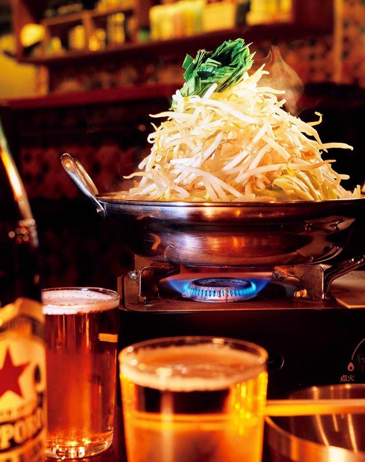 中崎町『もつ料理 なかみ堂』のもつ鍋