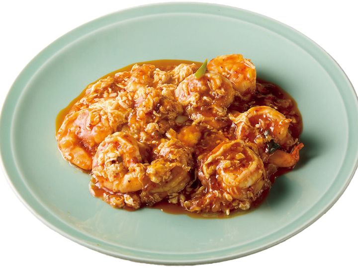 天神橋筋六丁目『馬鹿坊』の「芙蓉大きいエビチリ」