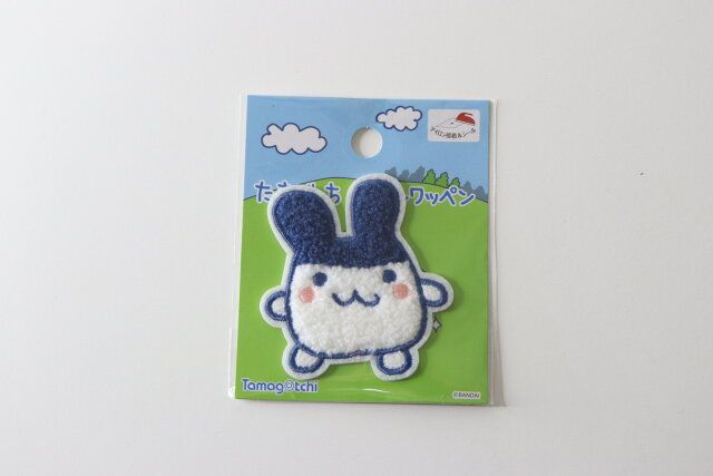 セリアのパイルワッペン（たまごっち）みみっちのパッケージ