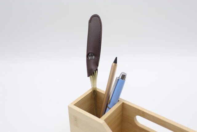 セリアの2WAYガラスペン用PUペン先キャップはペン先を保護できる