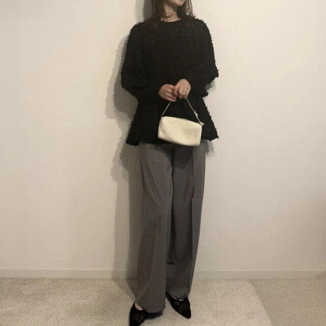 2025春夏ユニクロレディース感動ワイドパンツお手本コーデ