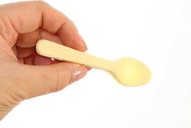 ダイソー スプーンチョコ菓子 サイズ感