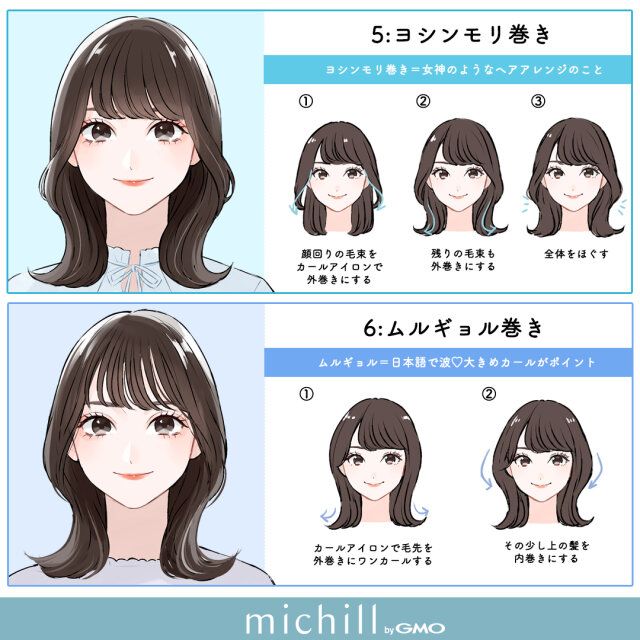 毛量多めが簡単に垢抜ける巻き髪 ヨシンモリ巻き ムルギョル巻き