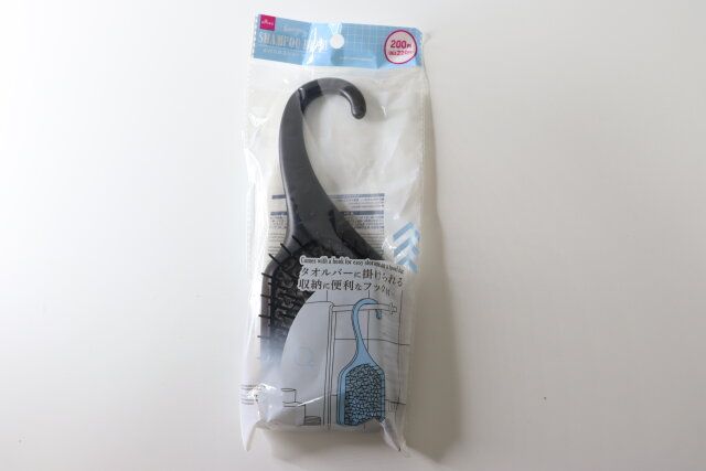 ダイソー かけられるシャンプーブラシ パッケージ