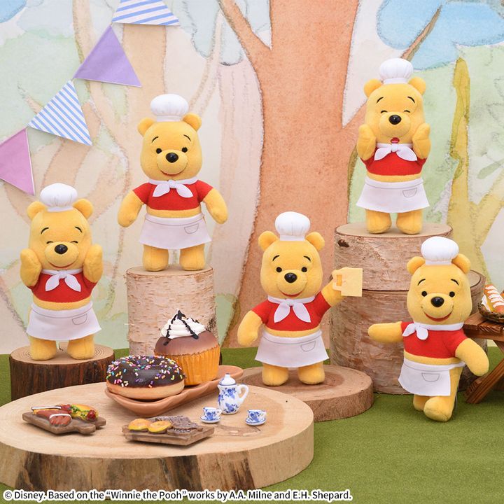 コック帽にエプロン姿！セガプライズ ディズニー『くまのプー