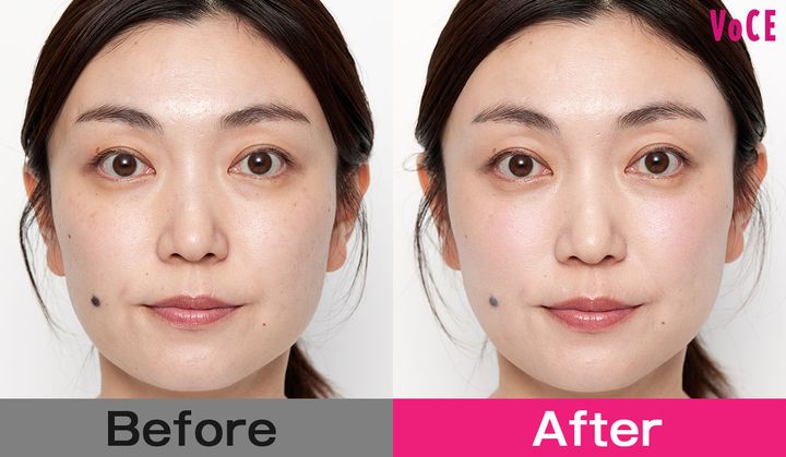 ビフォー＆アフターで納得！【頰コケ改善メイク】を詳しく解説