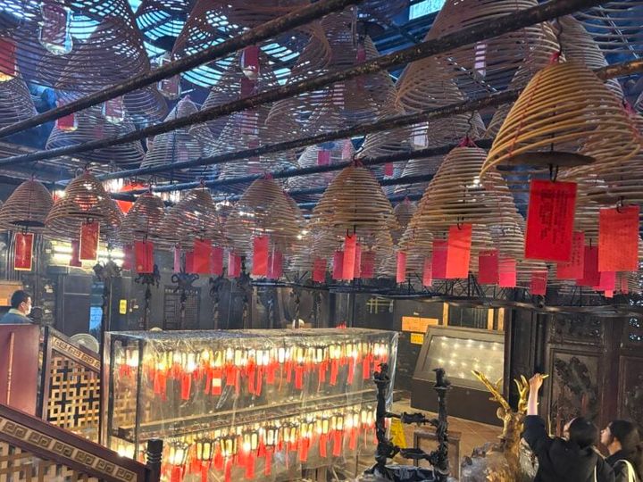 香港 文武廟 内観