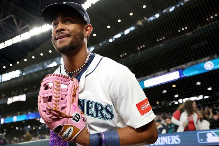 マリナーズのフリオ・ロドリゲス（C）Getty Images