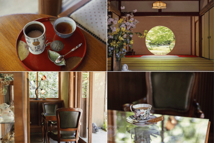 北鎌倉の名刹・明月院境内の茶屋「月笑軒」で水琴窟に耳を傾ける静寂なひととき