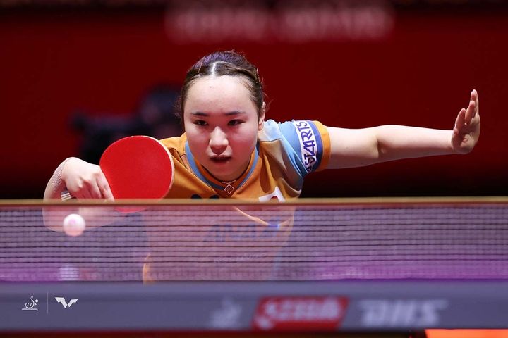 伊藤美誠（C）ITTF