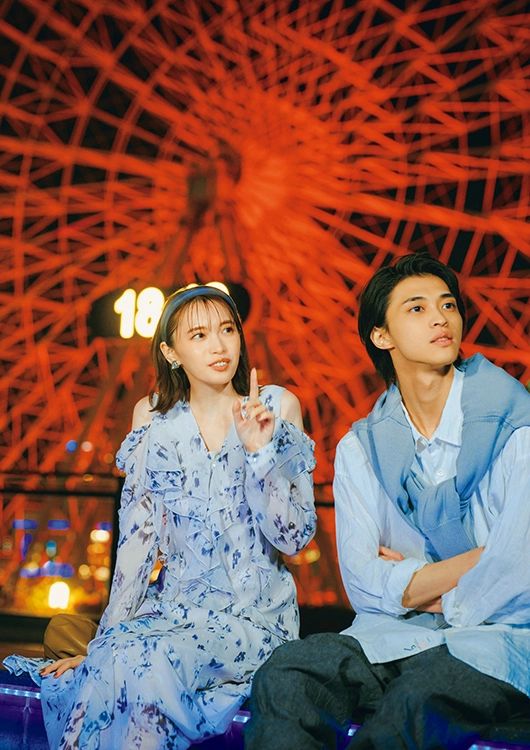 デートにおすすめの大人可愛い花柄ワンピ休日コーデ