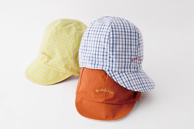 折りたためて持ち歩きにも◎ リバーシブルのおしゃれな「キッズキャップ」【こどモノ6月号】の画像1