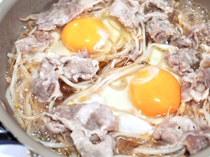 豚もやしのすき焼き