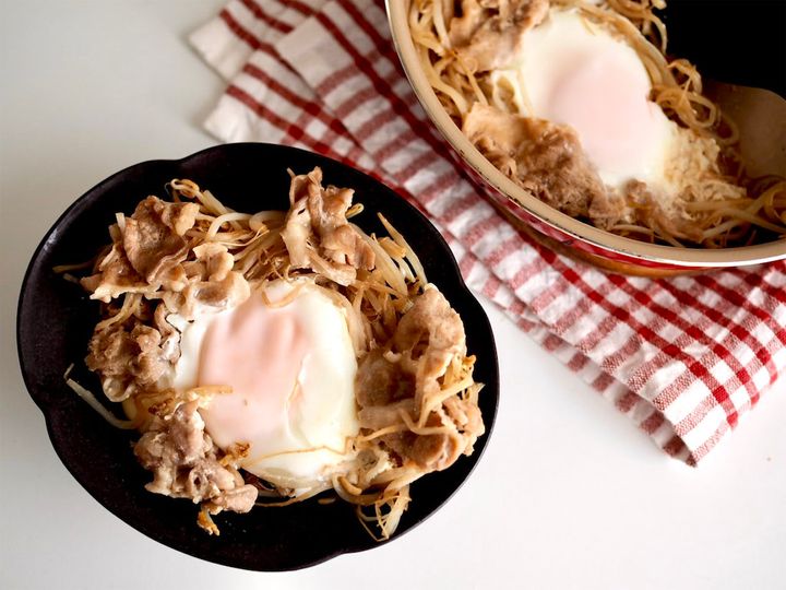 豚もやしのすき焼き