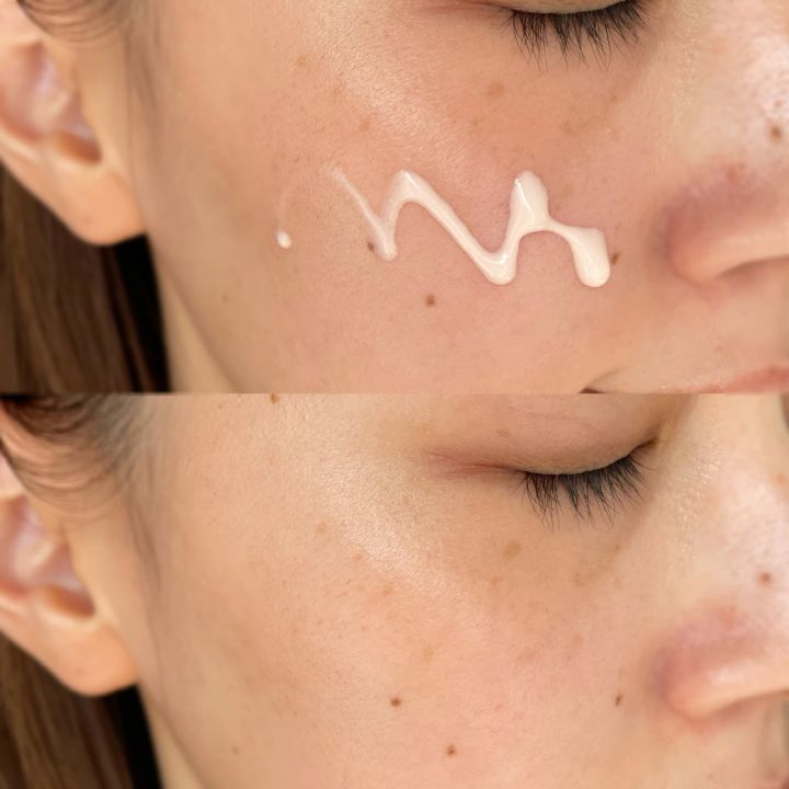 ルナソル新作 グロウデイセラムUV 仕上がり