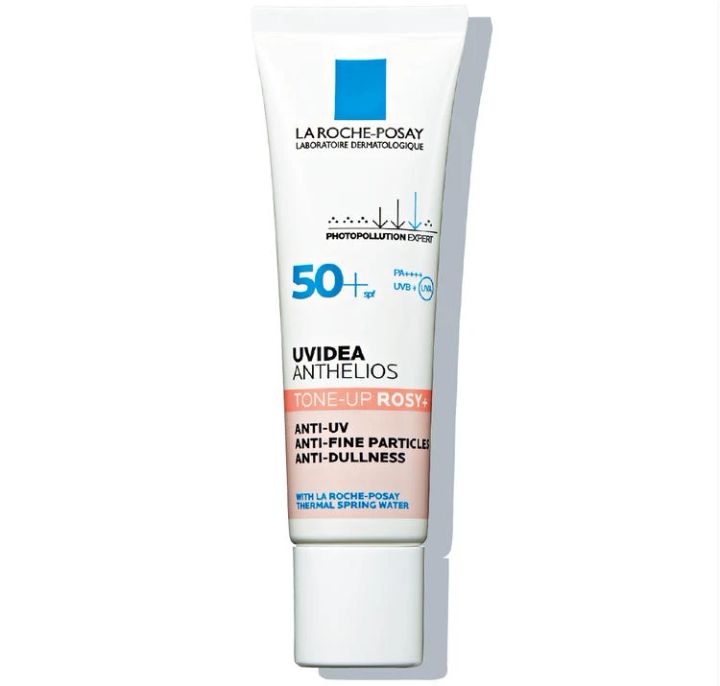 敏感肌におすすめの日焼け止め下地 ラ ロッシュ ポゼ UVイデア XL プロテクション トーンアップ ローズ＋