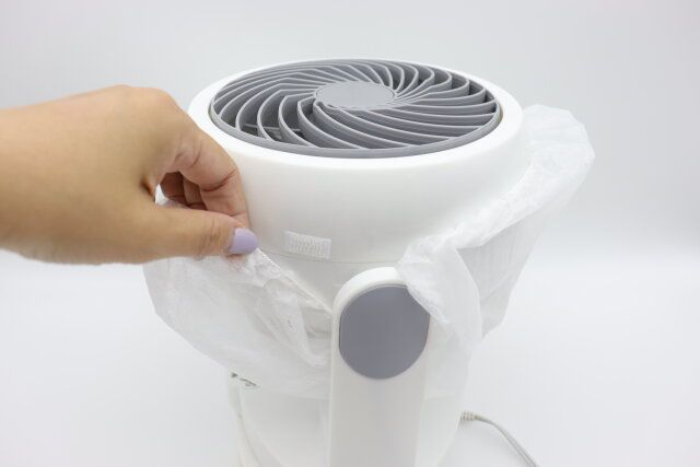 サーキュレーター用フィルター2枚入 装着