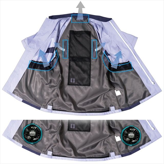 ファン付きウェアfun-fan 機能