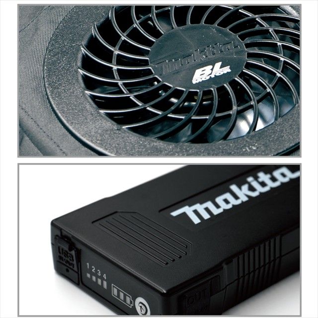 ファン付きウェアfun-fan バッテリ