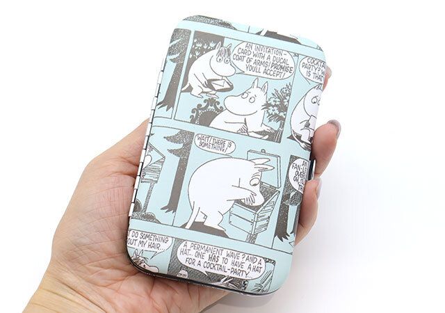 宝島社リンネル7月号増刊のムーミンの携帯できる文具7点セット2