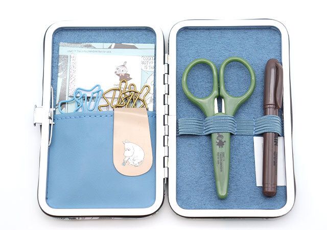 宝島社リンネル7月号増刊のムーミンの携帯できる文具7点セット3