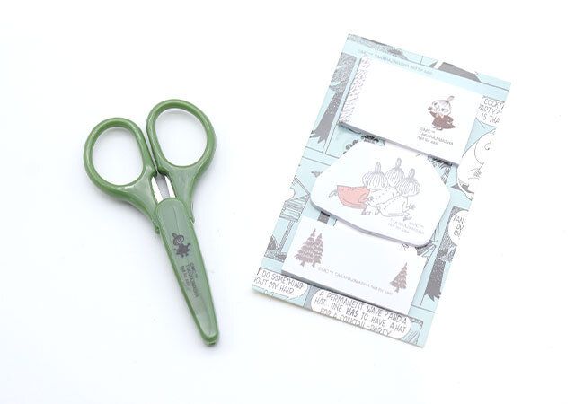 宝島社リンネル7月号増刊のムーミンの携帯できる文具7点セット4