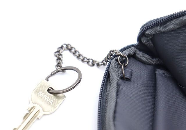 宝島社リンネル7月号のムーミンのストラップ付きマルチケース7