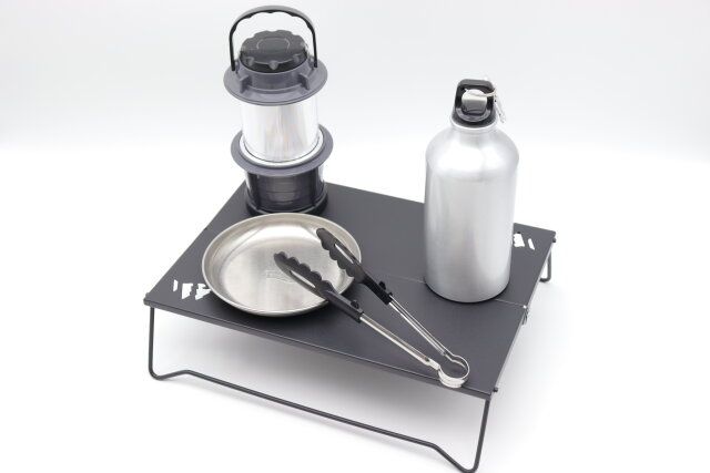 アウトドアミニテーブル 使用例