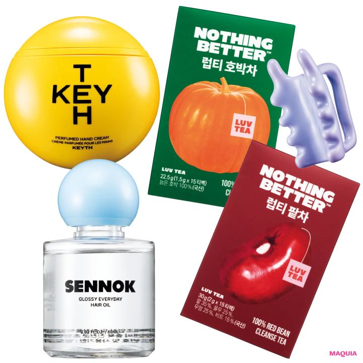 “Vケア”にはFilliMilliのカッサ。キース&センノックが人気の予感。韓国ビューティ最前線