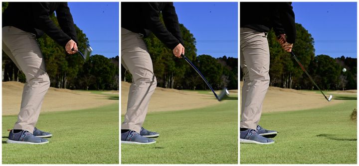 アイアンで大振りしちゃってない？フィニッシュは小さく抑えめが正解