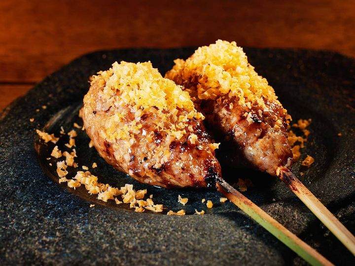 新福島『炭火焼鳥コクレ』の「つくね」