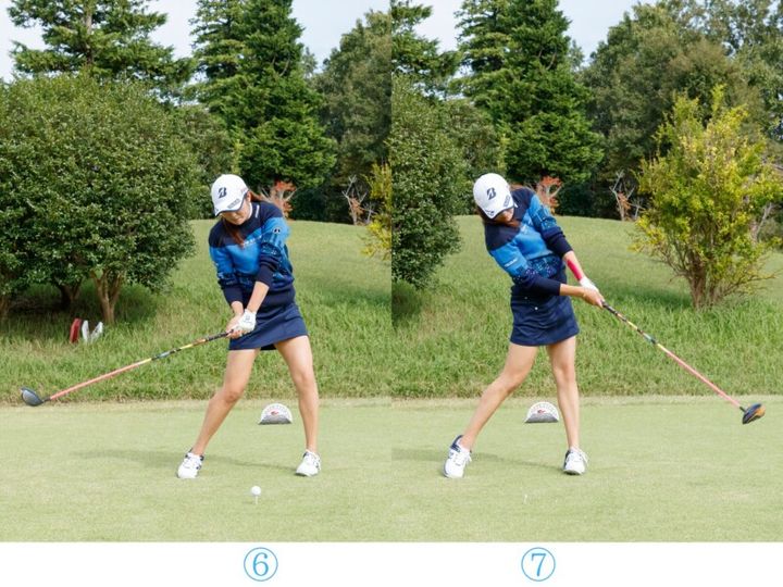 女子プロの美しいスイングを解説！「下半身を上手に使う」とは？