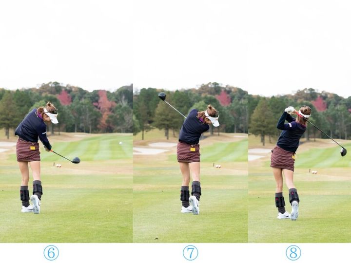 女子プロの美しいスイングを解説！「下半身を上手に使う」とは？