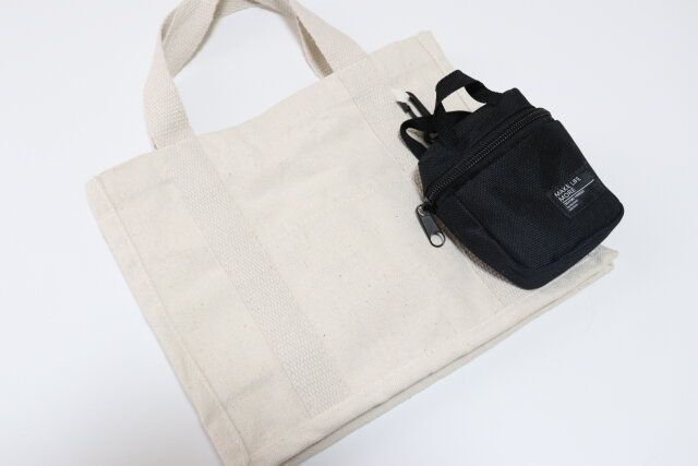 キーリング付スクエアポーチ 装着