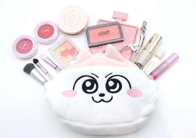 ンめねこフェイスポーチ付録レビューコスメ収納