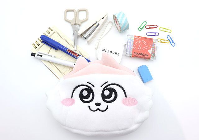 ンめねこフェイスポーチ付録レビュー文房具収納