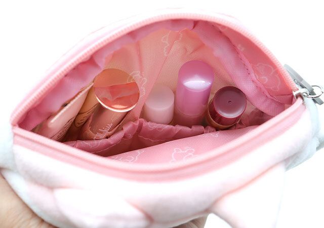 ンめねこフェイスポーチ付録レビュー内ポケット