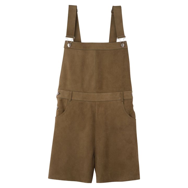 ジャンプスーツ ¥303,600／LONGCHAMP