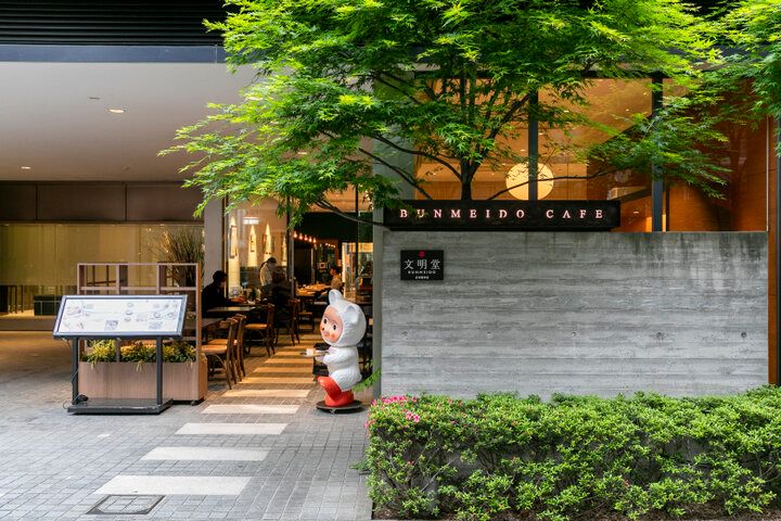 三越前駅から徒歩2分♪ どら焼き生地で作る焼きたてパンケーキが絶品「BUNMEIDO CAFE」