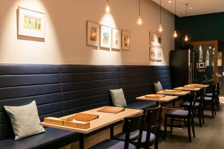 三越前駅から徒歩2分♪ どら焼き生地で作る焼きたてパンケーキが絶品「BUNMEIDO CAFE」